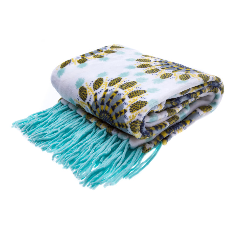 Elle Decor Fringe Sofa Throw Wayfair